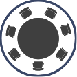 circle icon for the operating status link