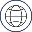 world icon for the Foreign Malign Influence Information Hub