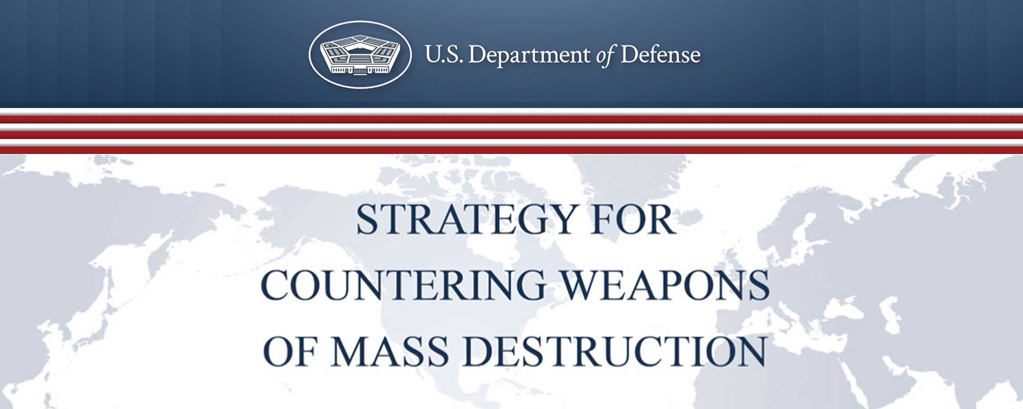 DOD 2023 Strategy for CWMD