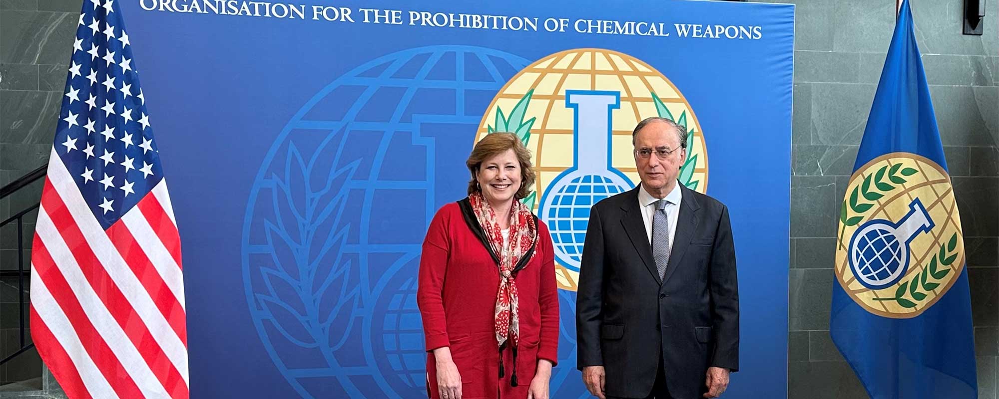 Director Hersman at ChemTech center with IAEA