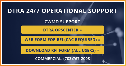 DTRA 24/7 Operational Support
